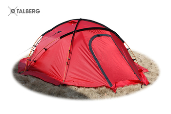 Туристическая палатка Talberg Peak Pro 3 Red - Палатки - Туристические - Магазин туристических палаток svetlozar.ru